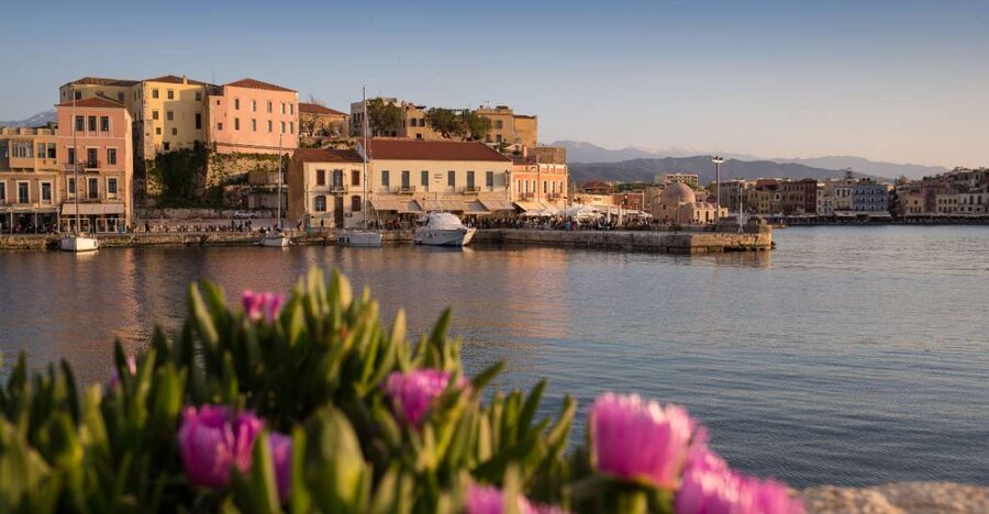 From Heraklion: Chania Town, Kournas Lake, and Rethymno Tour - Chania’s Venetian Harbor Streets, What to See and How to Spend It
