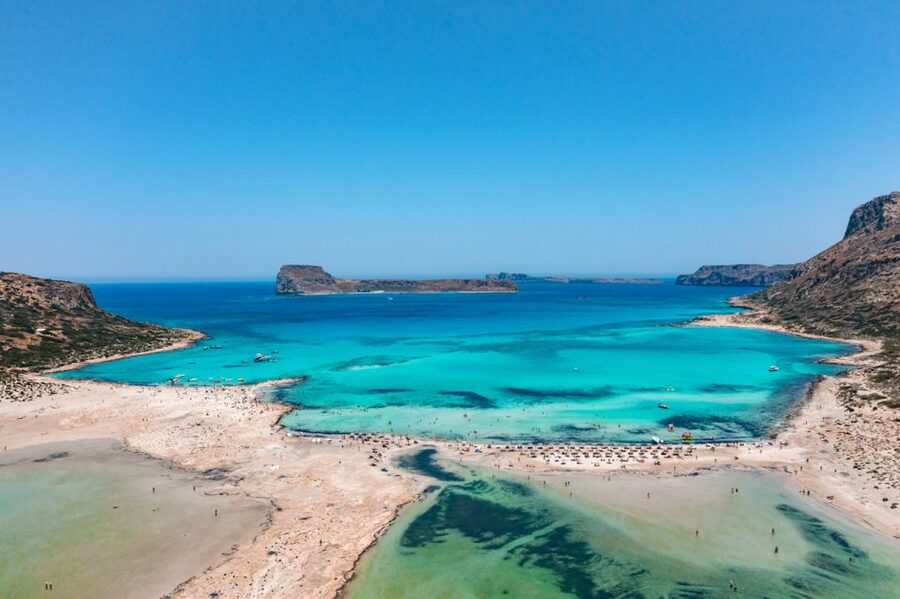 From Heraklion: Cruise to Balos Lagoon and Chania Old Town - Balos Lagoon swimming and snorkeling time in crystal-clear water