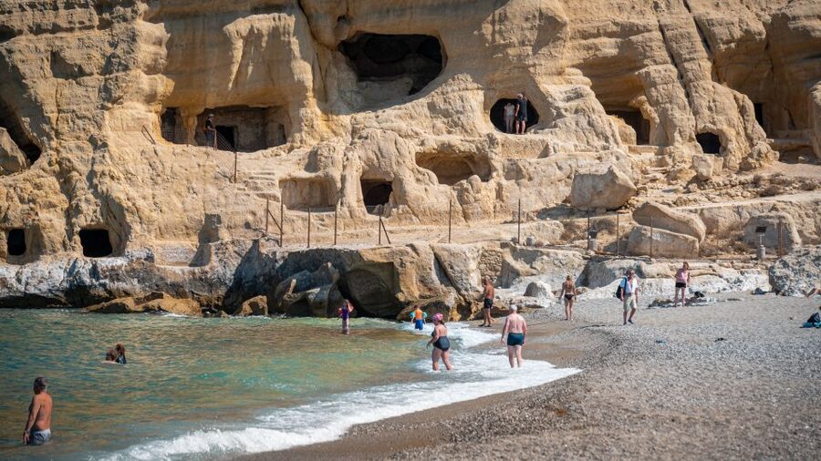 From Heraklion: Day Trip to Matala Hippie Beach and Caves - Why Matala Became the Hippie Beach on Crete