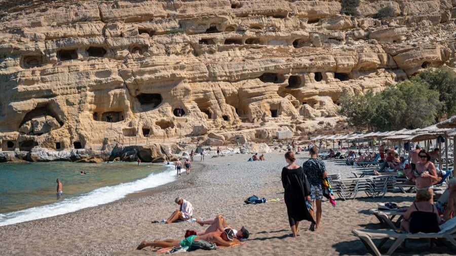 From Heraklion: Day Trip to Matala Hippie Beach and Caves - The Matala Caves, Roman Tombs and the Reality of Climbing