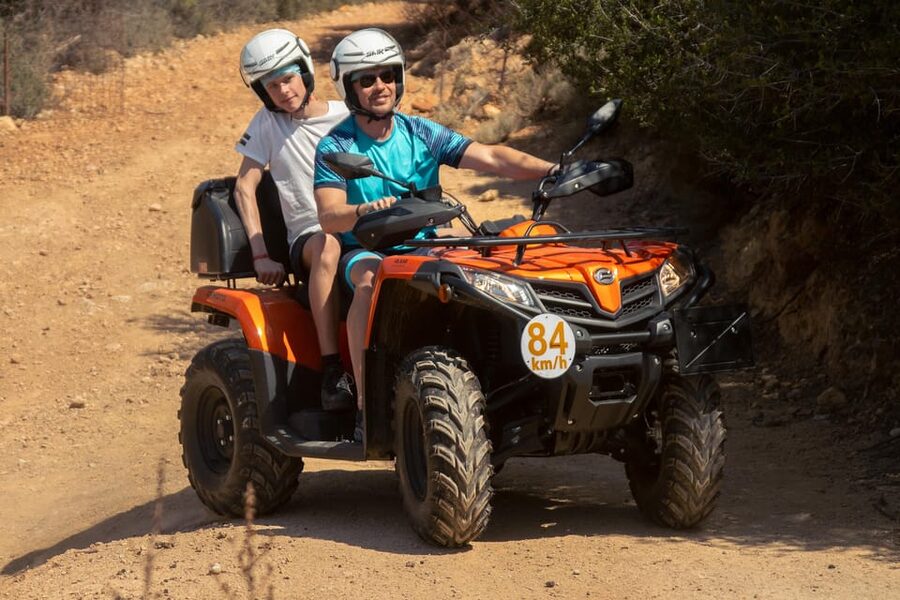From Heraklion: Quad Safari Wild Crete Day Tour - Aposelemis Dam and Sfentili: a story you do not expect on an ATV day