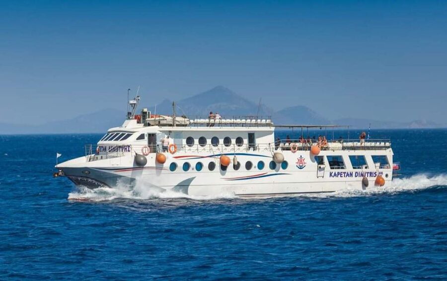 From Kardamena: Nisyros Island Day Trip - Optional volcano transfer from Mandraki: the real reason many people come