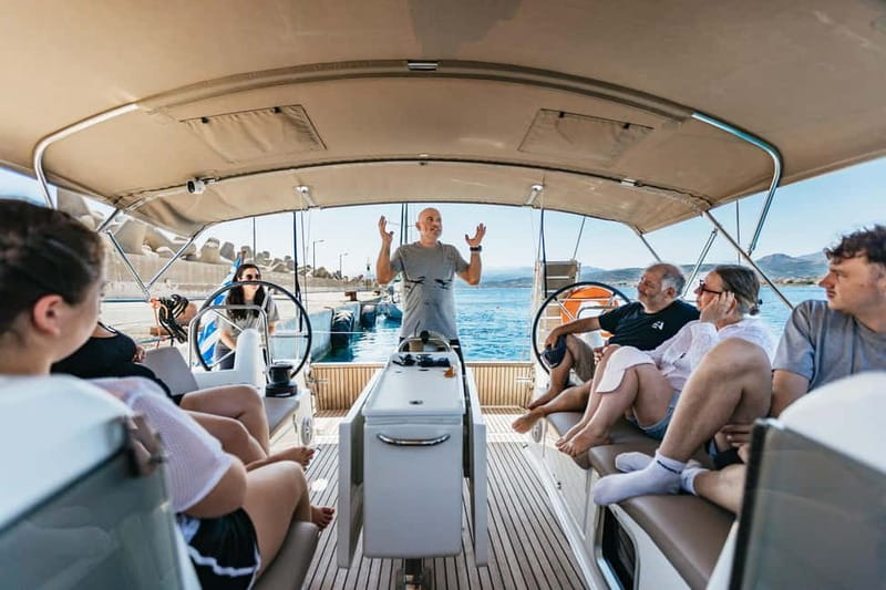 From Kissamos: Balos Gramvousa Sailing Cruise with Lunch - The Lunch Stop That Feels Like Part of the Trip