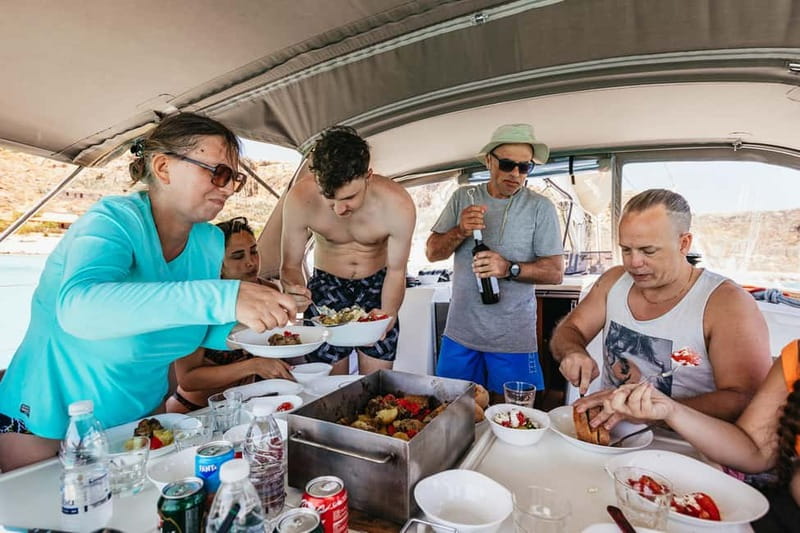 From Kissamos: Balos Gramvousa Sailing Cruise with Lunch - Snorkeling Gear, Towels, and Boat Comforts You Actually Use