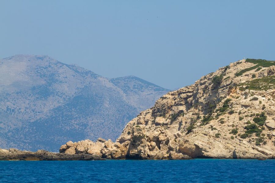 From Kos: 3-Island Pirate Cruise with Lunch and Waterslide - Plati Island: the waterslide payoff, swimming time, and snorkeling gear
