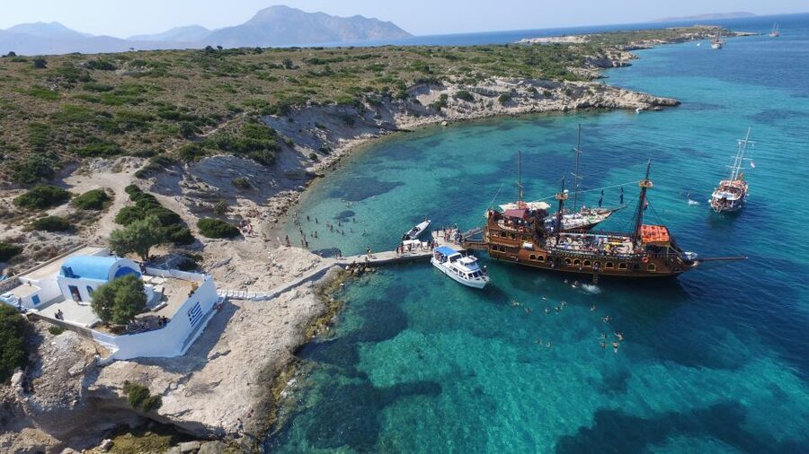 From Kos: 3-Island Pirate Cruise with Lunch and Waterslide - Price and value for a full day at sea