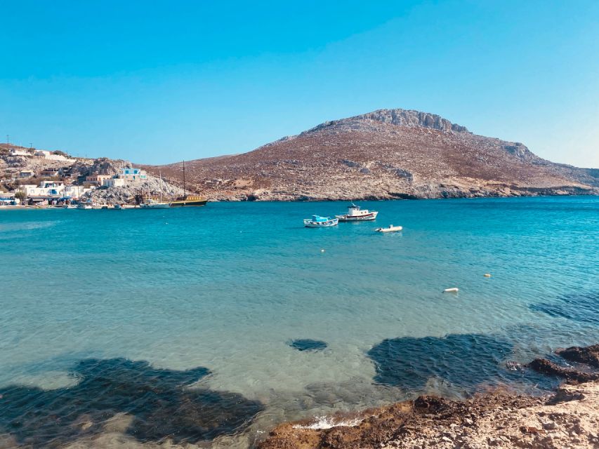 From Kos: Kalymnos, Pserimos and Plati Day Cruise with Lunch - Lunch on Board: Souvlaki, Greek Salad, and Vegetarian Options