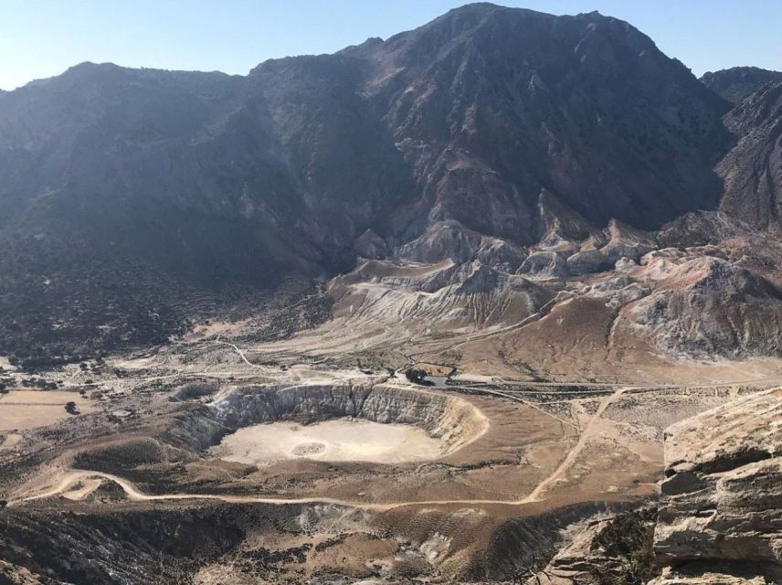 From Kos: Nissyros Volcano total package - Walking inside the Nisyros volcano crater, the main event