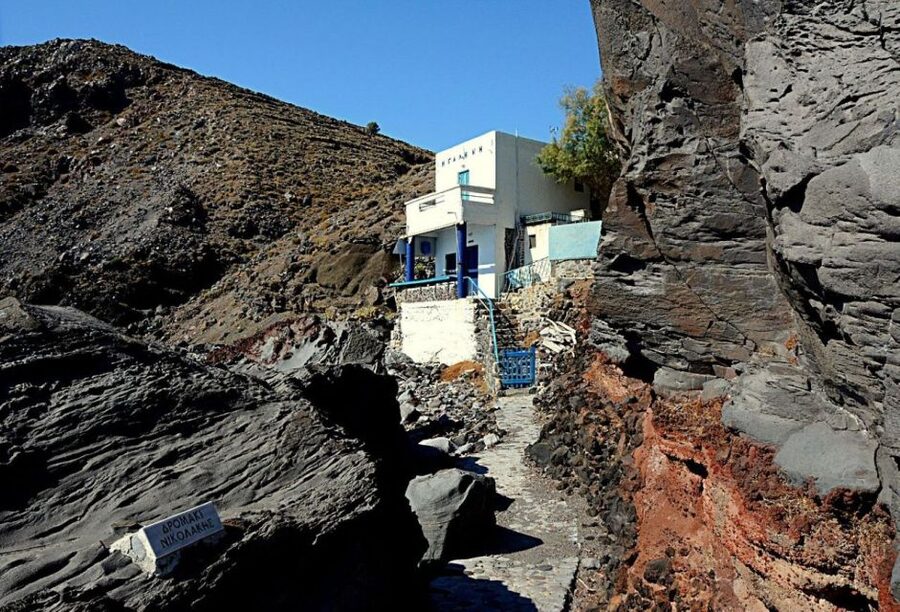 From Kos: Nissyros Volcano total package - Optional Panagia Spiliani monastery, when you want views