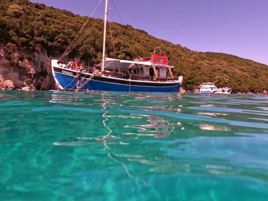 From Lefkimmi: Boat Trip to Sivota & Blue Lagoon - The return cruise, with one more swim or coffee stop