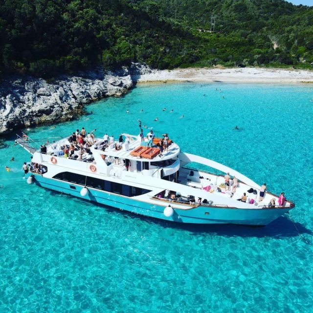 From Lefkimmi: Syvota, Blue Lagoon and Cave Sunset Cruise - The 4-hour rhythm: what happens from departure to sunset