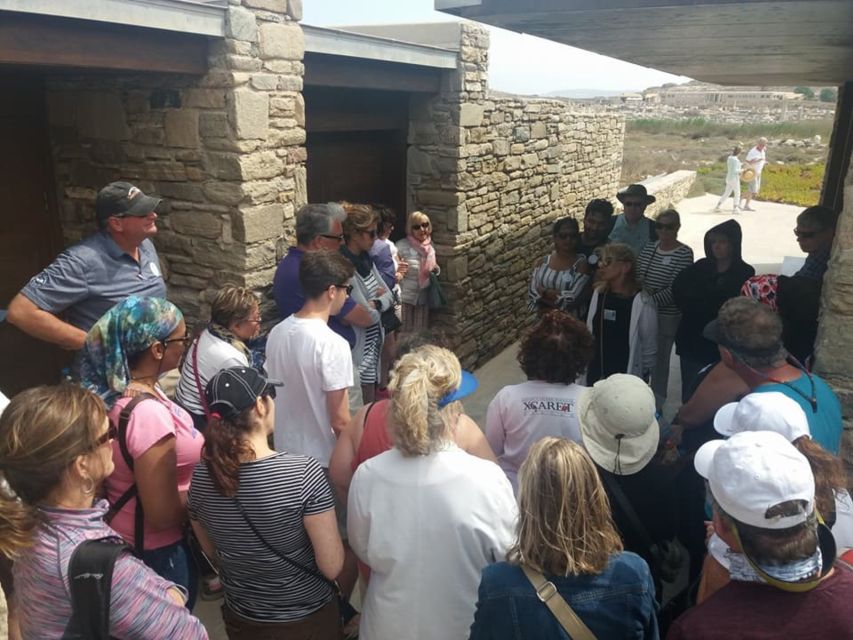 From Mykonos: Ancient Delos Tour - Timing, walking comfort, and wind on the ferry