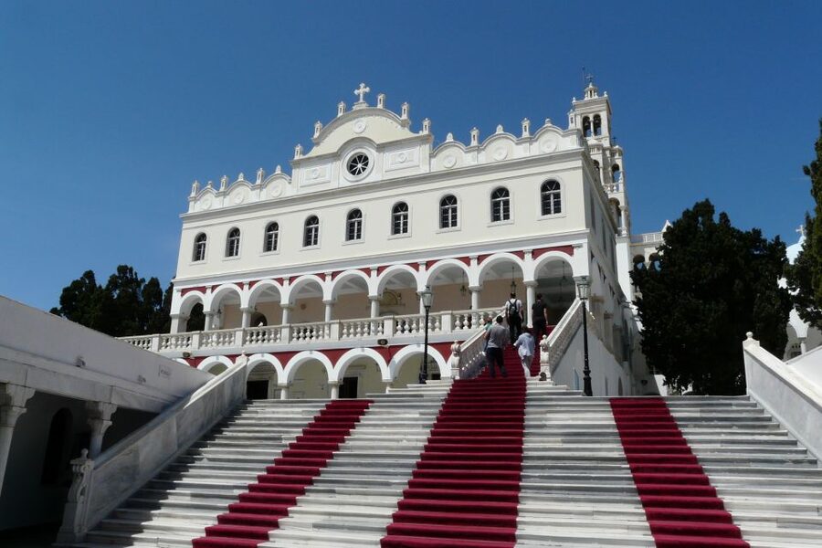 From Mykonos: Full-Day Trip to Tinos Island - The Main Event: Panagía Evangelístria and the Miraculous Icon