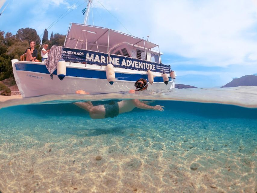 From Nidri: Marine Wildlife Cruise with Lunch and Swim Stops - Key highlights you will feel on the day