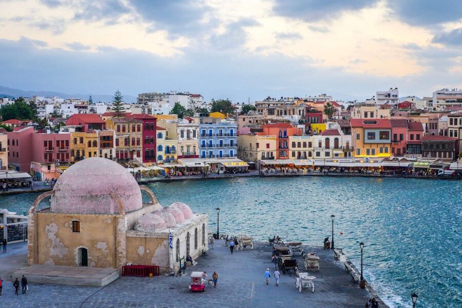 From Rethymno: Chania and Lake Kournas Day Trip - Egyptian Lighthouse and Halidon Street, where the photos and shopping line up