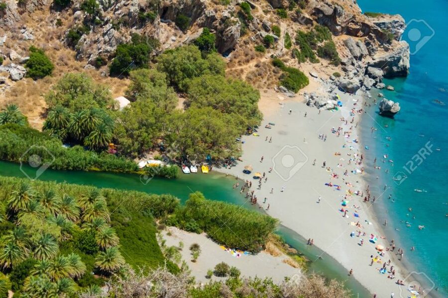 From Rethymno/Chania: Day Trip to Preveli Palm Beach - Plakias and lunch timing: a quick taste, not the main event