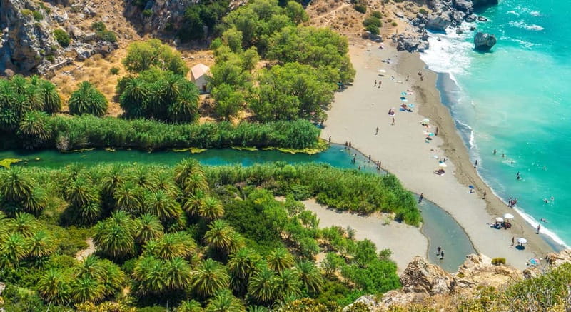 From Rethymno/Chania: Day Trip to Preveli Palm Beach - Getting there from Rethymno or Chania: pickup and the long day feel