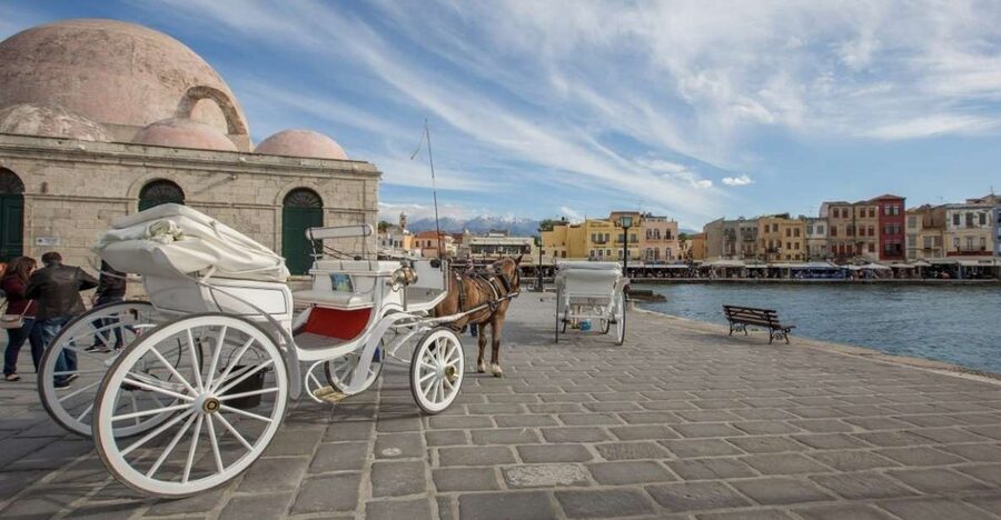 From Rethymno: Full- or Half-Day Trip to Chania - First stop: getting picked up around Rethymno