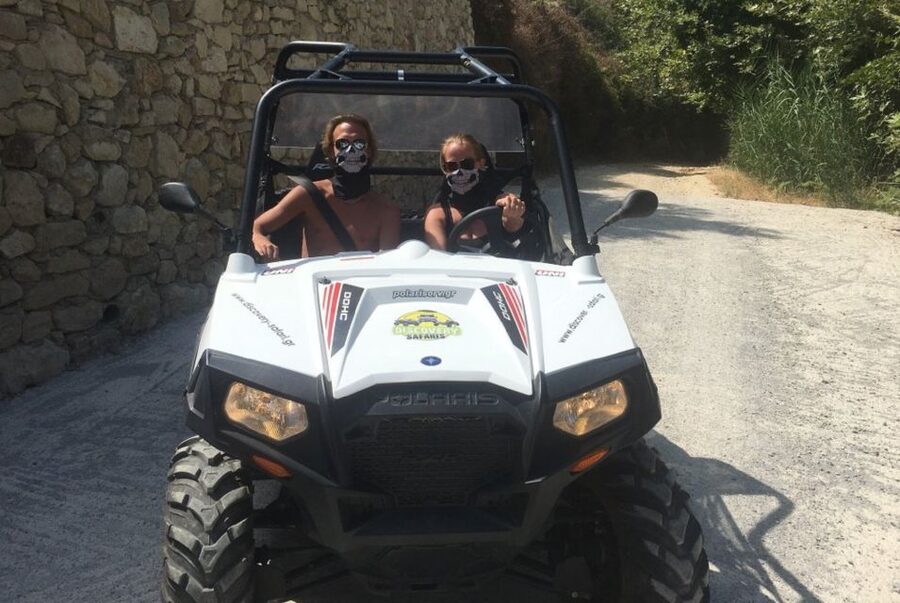 From Rethymno: Half-Day Off-Road Buggy Safari - Off-road driving, shallow water, and the Cretan “wild roads” feel