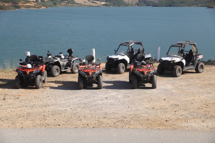 From Rethymno: Half-Day Off-Road Buggy Safari - Climbing toward Maroulas Mountain: where the view earns the dust