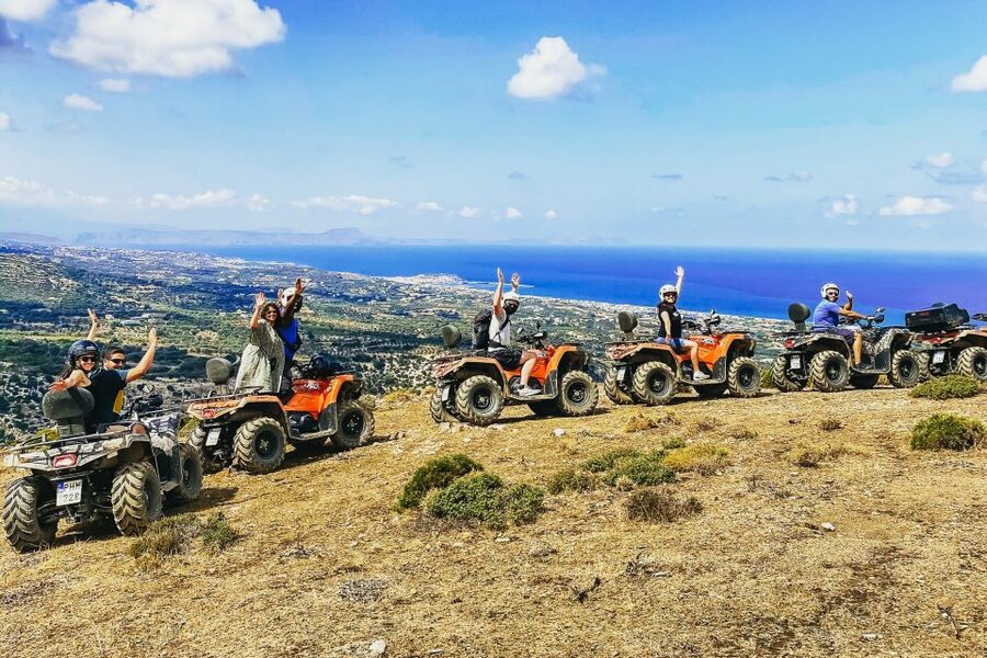 From Rethymno: Half-Day Quad Bike Safari - What the route really feels like: roads, dirt, water, and tight turns