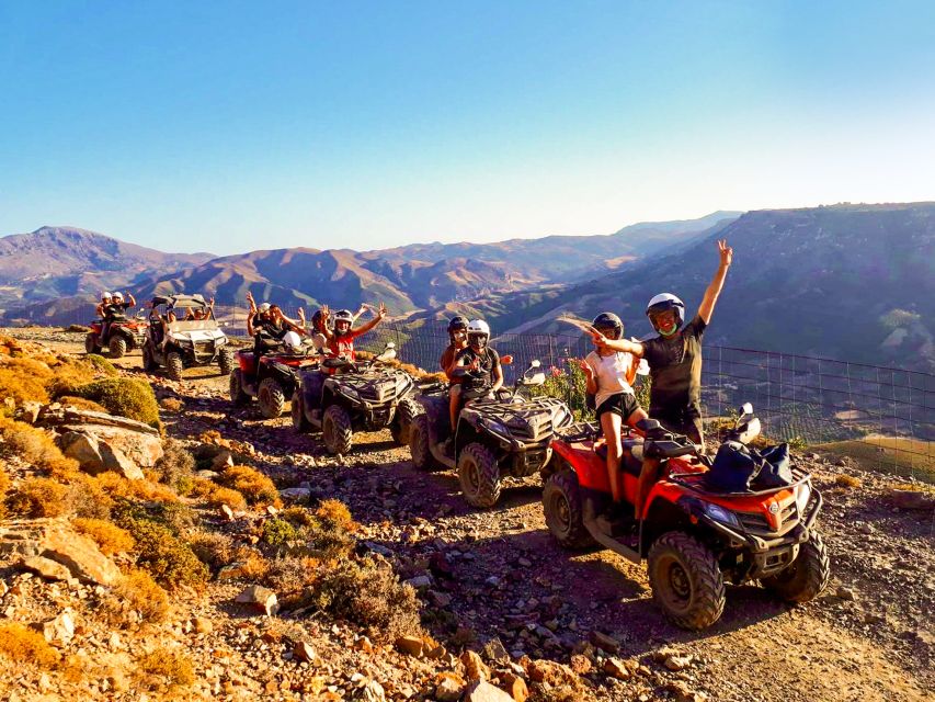 From Rethymno: Half-Day Quad Bike Safari - Stop 1: the quick traditional village break