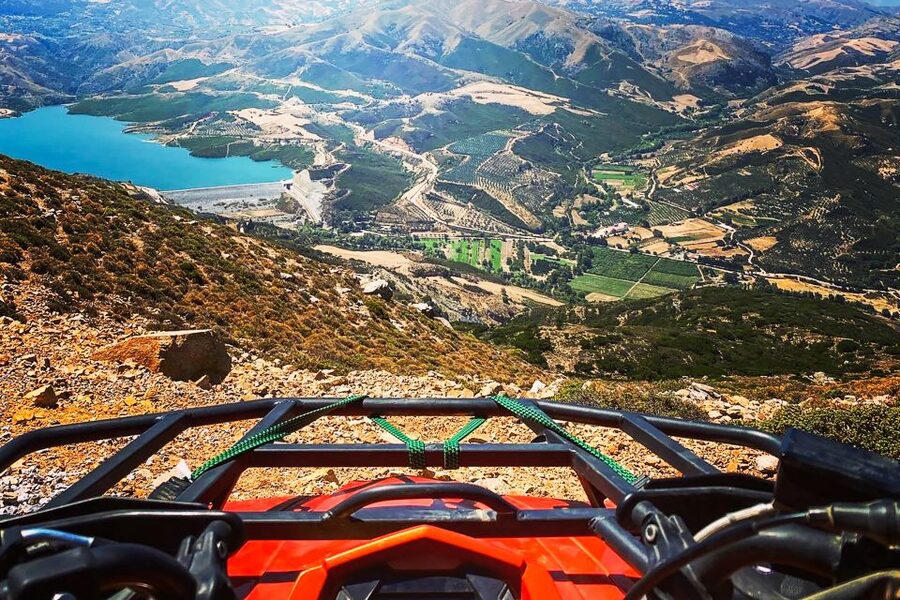From Rethymno: Half-Day Quad Bike Safari - Stop 2: the kafeneion coffee break near scenic waters