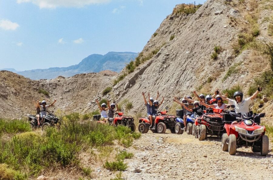 From Rethymno: Half-Day Quad Bike Safari - Stop 4: Prassies snack break before the ride back