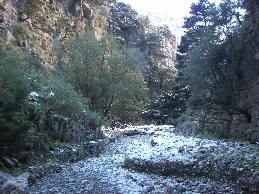 From Rethymno: Imbros Gorge & Libyan Guided Sea Tour - Imbros Gorge Hike: Stenada, Mesofarango, and Xepitira Arch