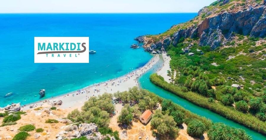 From Rethymno: Kourtaliotiko, Preveli Palm Beach, & Damnoni - Key highlights at a glance