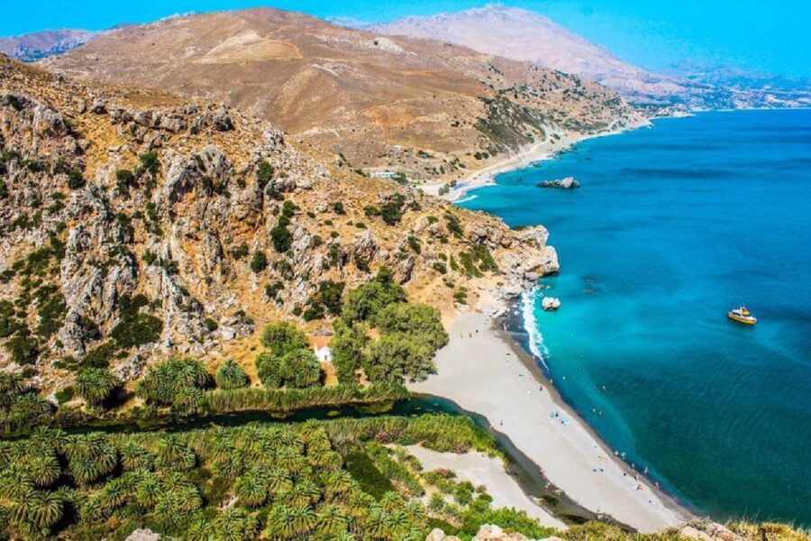 From Rethymno: Preveli Palm Beach and Kourtaliotiko Day Trip - Why Preveli Palm Beach Feels Like the Main Event