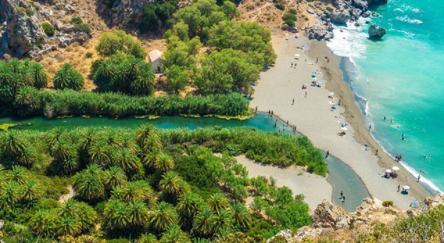 From Rethymno: Preveli Palm Beach and Kourtaliotiko Day Trip - The Kourtaliotiko Gorge Photo Stop: Short, Scenic, and Walk-Forward
