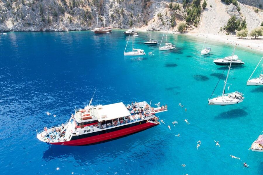 From Rhodes: Cruise to Symi Island and Saint George's Bay - Meeting at SP Cruises: find the kiosk fast and avoid a rushed scramble