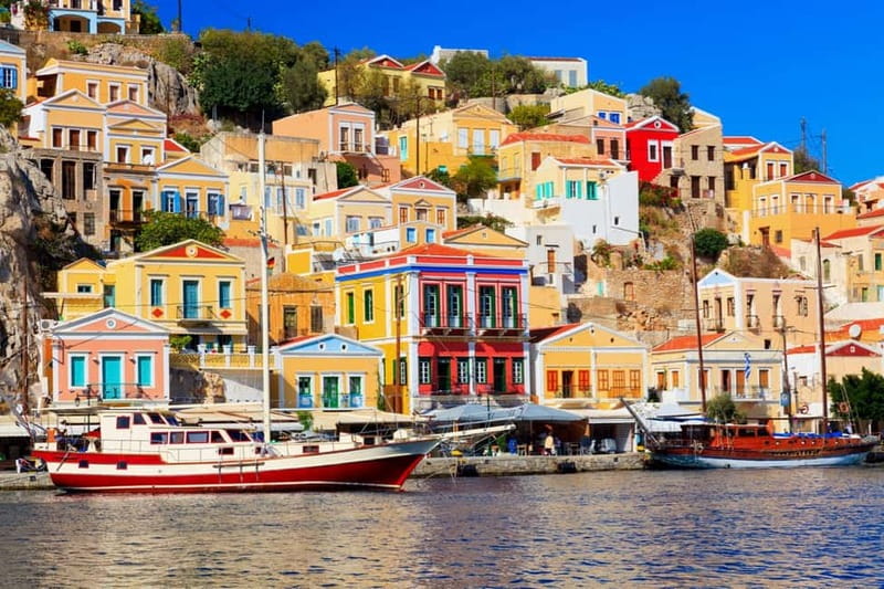From Rhodes: Symi Island Day Trip by Boat with Hotel Pickup - Lunch on Symi: plan for a meal you actually enjoy