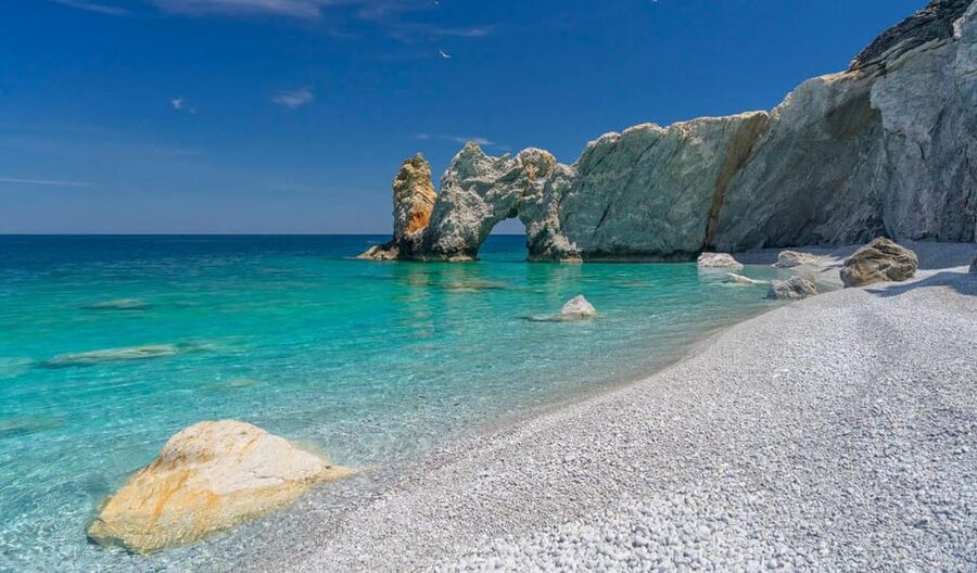 From Skiathos: Cruise to Lalaria, Kastro, and Tsougris - Katigioris fishing village or Asselinos Beach for lunch and downtime