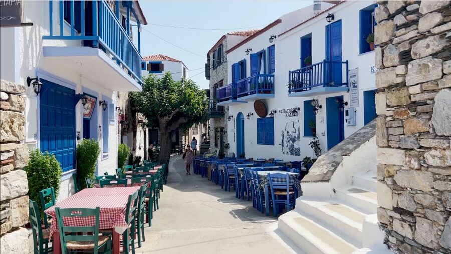 From Skiathos: Skopelos and Alonissos Boat Trip with Stops - Skiathos Old Port Check-In and the Agios Nikolaos Morning Setup