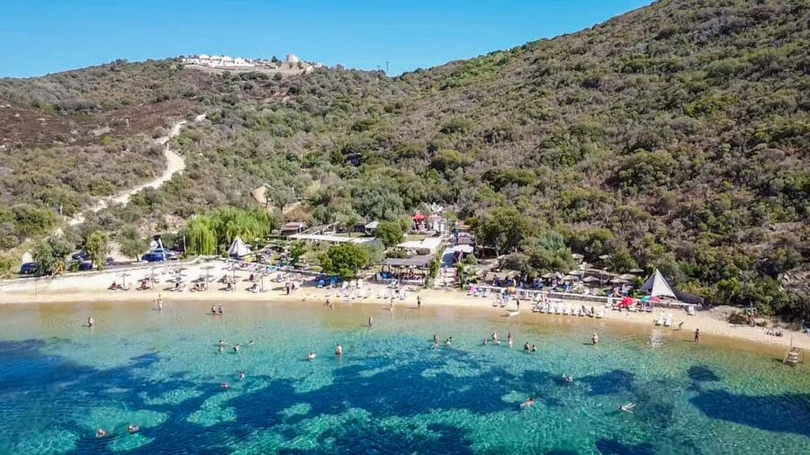 From Thessaloniki: Halkidiki Blue Lagoon Cruise with Lunch - Getting From Thessaloniki to Ormos Panagias by A/C Bus