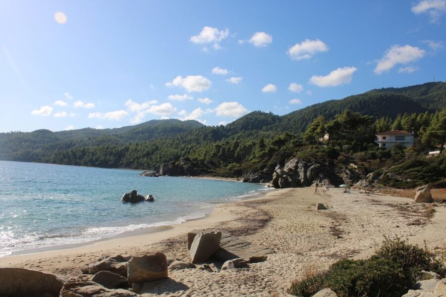 From Thessaloniki: Sithonia Beaches and Scenic Villages Tour - Sarti: The Coastal Town Break With Real Street Time