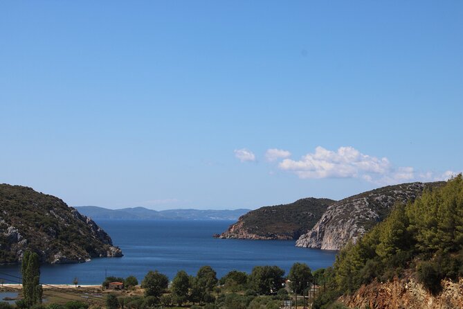 From Thessaloniki to Sithonia Beaches and Scenic Villages Tour - Neos Marmaras: town strolls, marina time, and wide views toward Mount Athos
