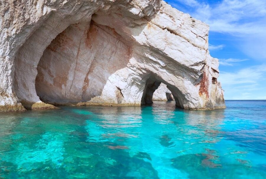 From Zakynthos: 1-Hour Visit to the Blue Caves - Inside the cave system, Great Cave and Little Cave