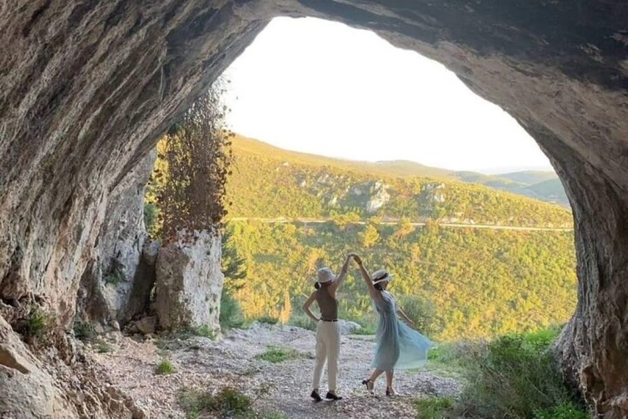 From Zakynthos: Sunset Tour to Agalas and Damianos Cave - From Your Doorway to the Ionian Sea View Route
