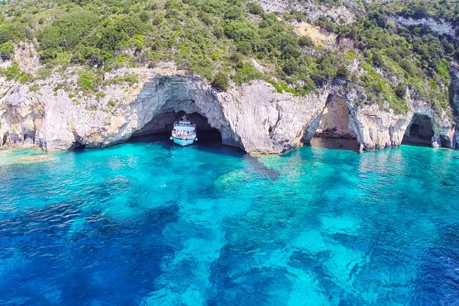 Full-Day Boat Tour of Paxos Antipaxos Blue Caves from Corfu - Paxos west coast and the Blue Caves: what the stops feel like in real time