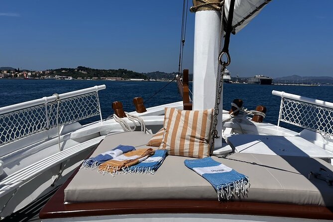Full Day Cruise from Corfu in Classic Wooden Vessel, Swim & BBQ - Kerasia Tower and Erimitis Forest: short pauses that change the whole day
