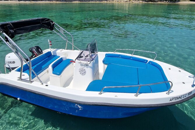 Full-Day Private Boat Rental in Tsilivi – No License Needed - Shipwreck area: the photo stop that needs a practical weather check