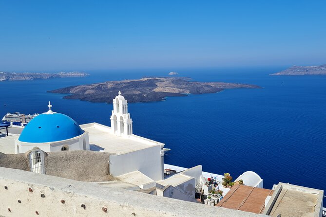 Full-Day Private Tour of Santorini Caldera & The Most Famous Sightseeing - Perissa Black Sand Beach: Swim, Eat, and Feel the Beach Life