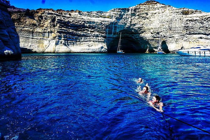Full day sailing cruise on the West side of Milos island - Stop 3 Sikia Beach or Sykia Cave: Weather Decides the Adventure