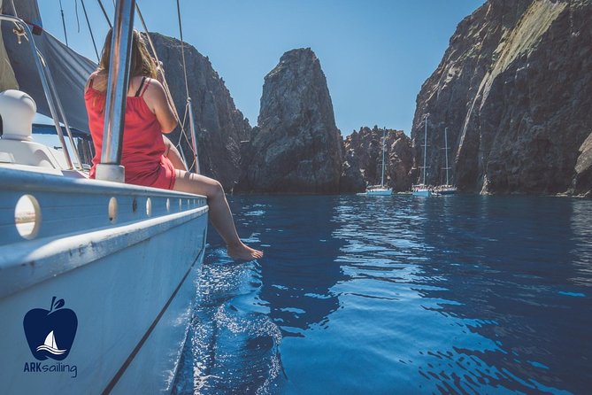 Full day sailing cruise on the West side of Milos island - Meeting in Adamas and the Real Shape of the Day