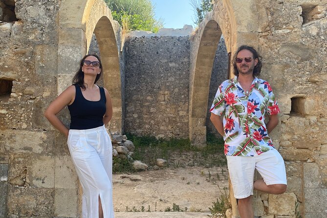 Gastronomy tour and wine tasting in traditional villages - Stop 3: Apokoronas church with a garden of fruit trees and herbs