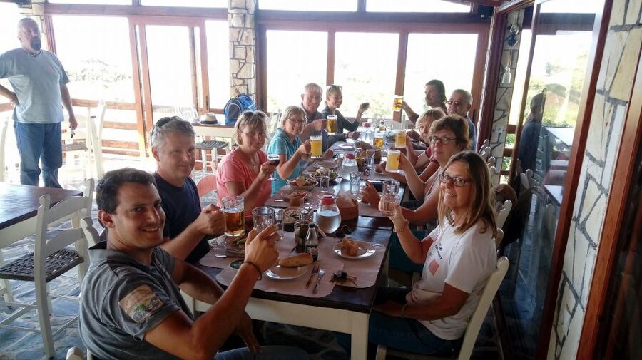 Georgioupolis Full-Day Land Rover Safari Experience - South Cretan Sea swim and lunch above the water