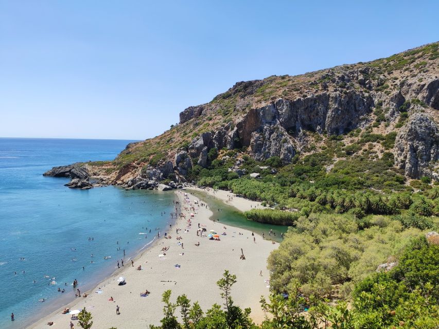 Georgioupolis: Preveli Palm Beach Day Trip by Bus and Boat - Entering Preveli, Where Palms Meet the River (and Heat Means Swim Time)